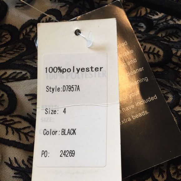 BASIX BLACK LABEL Floral Embroidered Sheer - Picture 12 of 13